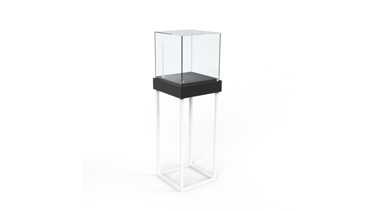 Vitrines en verre pour collection, exposition (plusieurs dimensions)