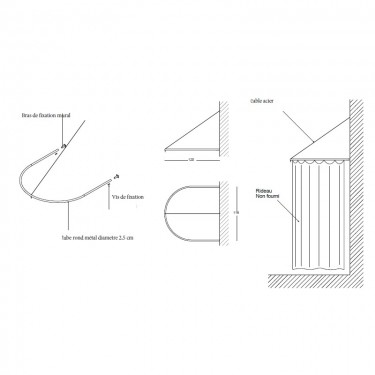 Cabine d'Essayage - Structure